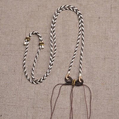 手工编织项链绳可穿珠挂吊坠爆款清新学生可爱吊坠绳