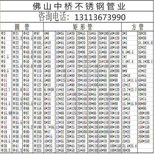 不锈钢扁管价格 不锈钢扁管图片 星期三