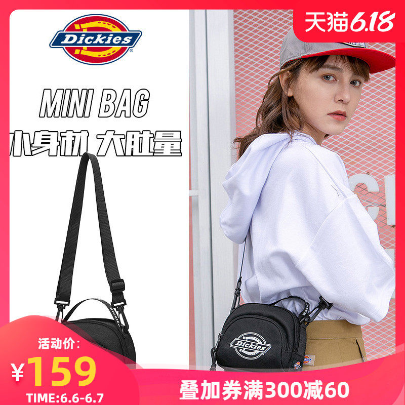 Dickies潮牌2020新款斜挎包迷你ins风单肩包超火手提化妆女包