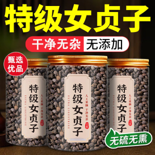 特级女贞子中药材天然养发乌发女贞子旱墨莲组合泡水喝养生茶