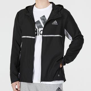 Adidas/阿迪达斯外套男 春秋款外穿运动休闲连帽防风夹克HB9154