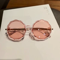 Оранжевый порошок волнистые очки