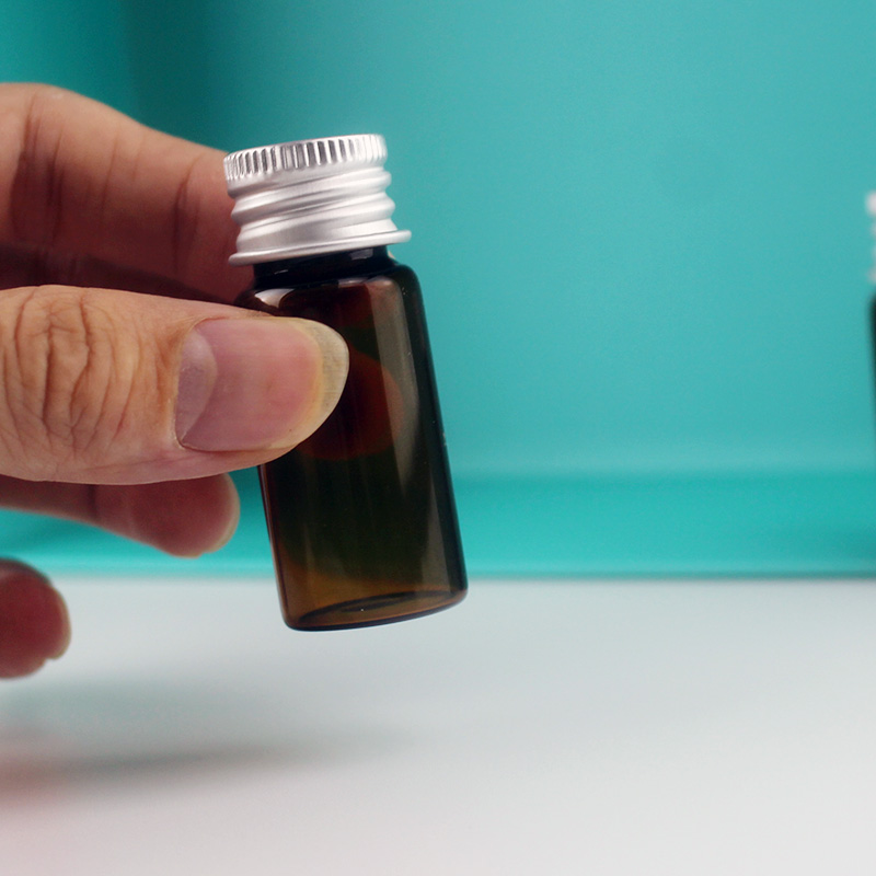 包邮10ML棕色玻璃瓶迷你小号