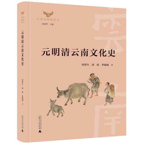 正版包邮 云南文化史丛书·元明清云南文化史 周智生周琼李晓斌等 书店 地方史志书籍