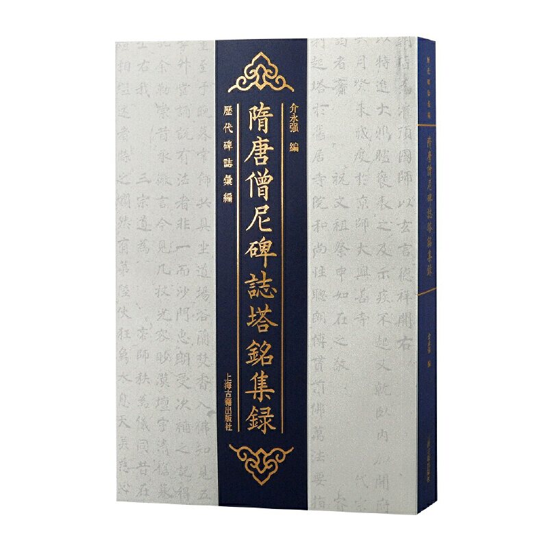 隋唐僧尼碑志塔铭集录 介永强编作品历代碑志汇编佛教文史上海古籍出版社编者著西北历史文化地理研究隋唐佛教文化史论 历史书籍