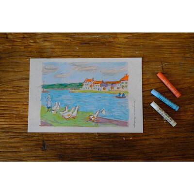 油画棒涂色系列:大师风景:Masterpieces in landscape何美仪机械工业出版社9787111778196 艺术书籍