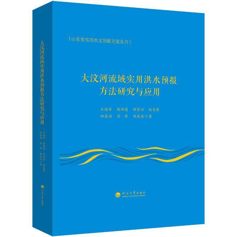 大汶河流域实用洪水预报方法研究与应用王海军南京河海大学出版社有限公司9787563092642 自然科学书籍
