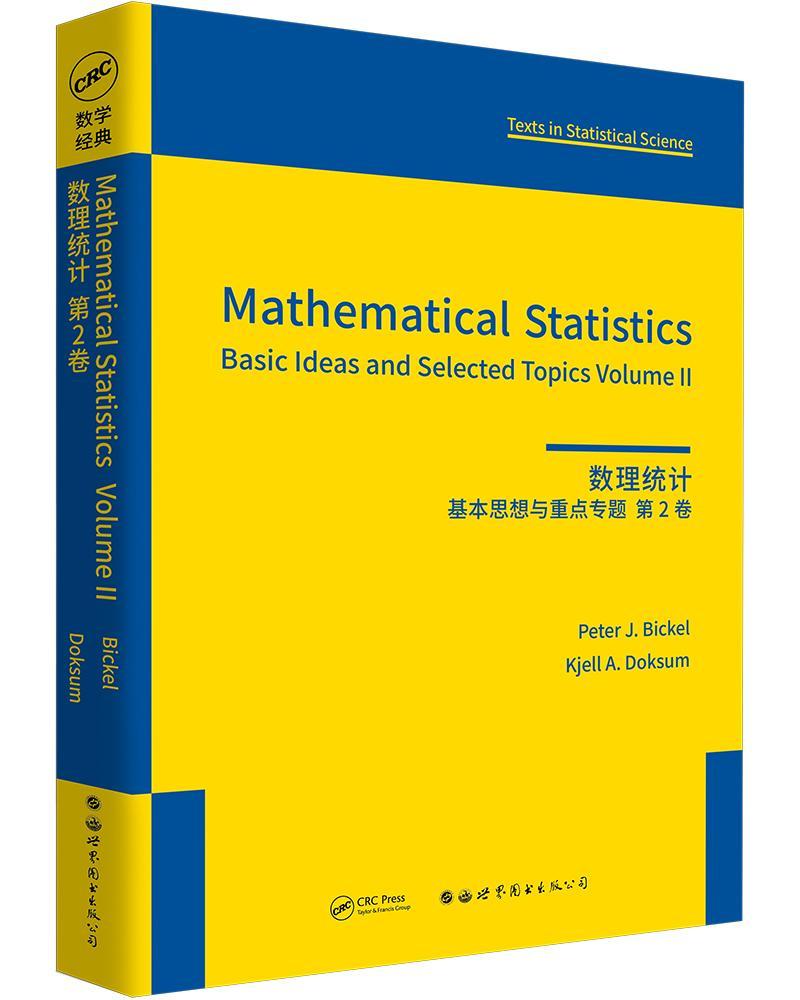 Mathematical statisticasic ideas and selected topics:Volume Ⅱ彼得·比克尔凯尔·多克逊本科及以上数理统计英文自然科学书籍