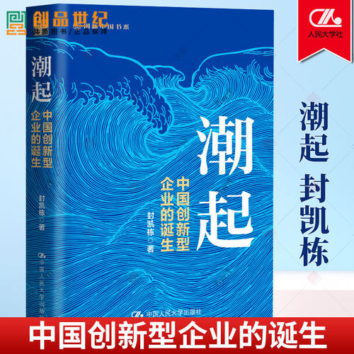 潮起 中国创新型企业的诞生 封凯栋 华为、比亚迪 企业文化 市场 企业管理 战略转型 中国人民大学出版社 正版书籍 新书