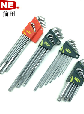 日本原装进口TONE前田公制加长球头内六角扳手BL700S BLB BS900S