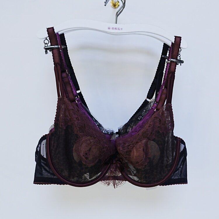 梧桐花开正品86220软钢圈超薄水晶B杯2026秋新聚拢内衣文胸罩