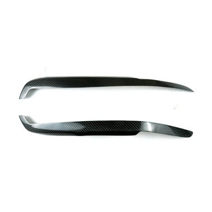 适用于三菱EVO3代碳纤维灯眉 眼眉 碳纤大灯装饰条 改装前灯眉