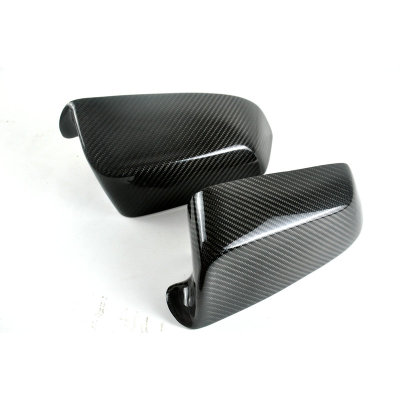 适用于宝马5系2010 550i GT E60后期改装碳纤维后视镜壳罩贴件
