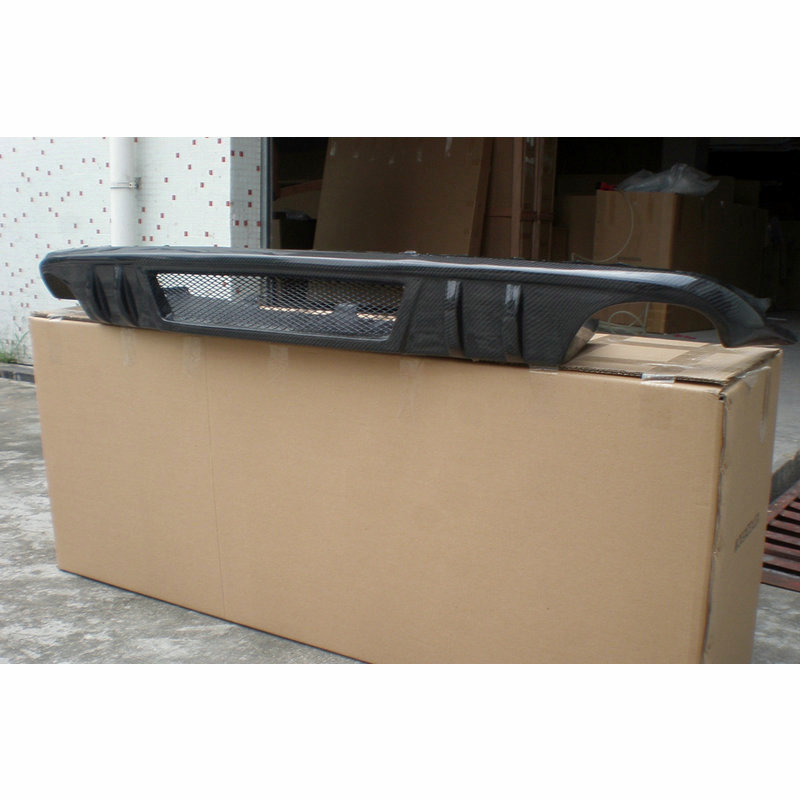 适用于09-10款奥迪A5AMG款改装专用碳纤维后唇后扰流后杠下巴四门