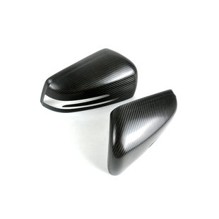W212 碳纤后视镜壳罩黏贴式 W218 E63改装 C63 适用于奔驰C级W204