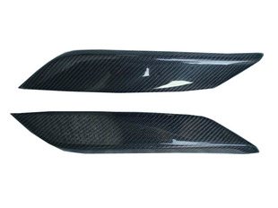 碳纤维装 350Z前大灯眉贴 饰条灯眉 眼眉贴 适用于350Z碳纤维灯眉