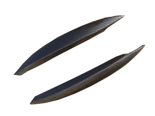 适用于高尔夫7 高7 MK7 GTI碳纤维改装大灯灯眉 碳纤眼眉 灯眉