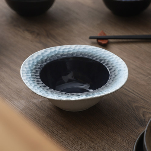 草帽碗不规则浓汤盘日式料理餐具