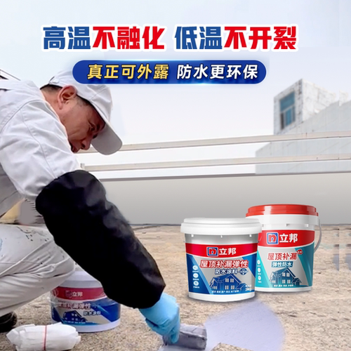 立邦屋顶补漏防水涂料聚氨酯外墙