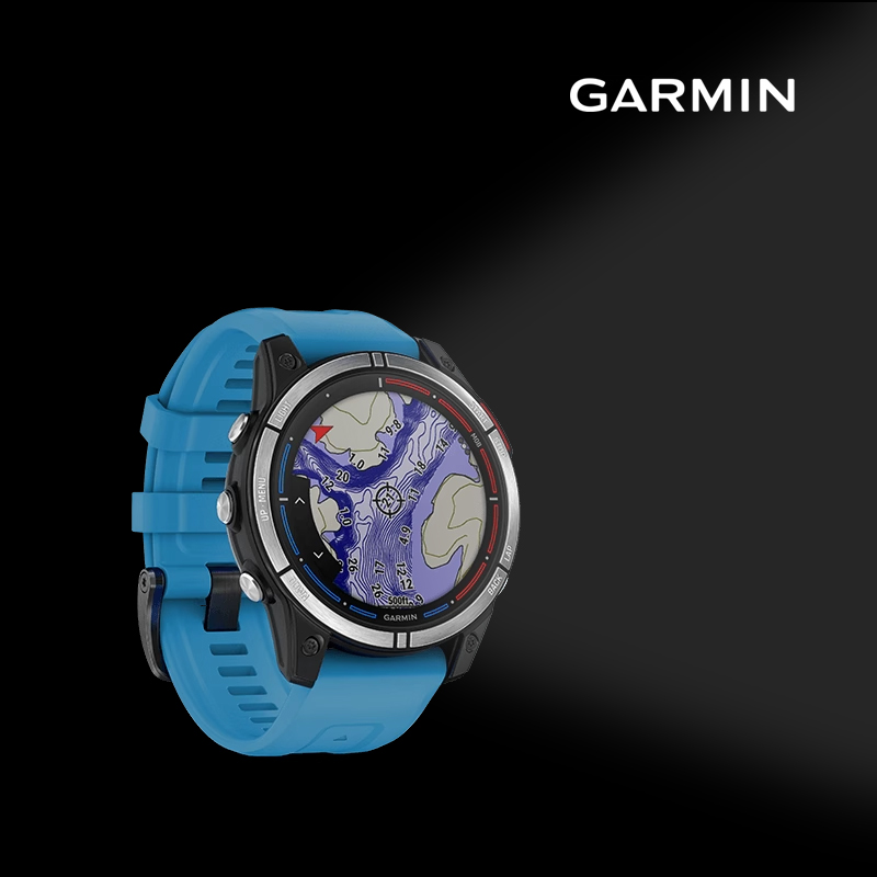 Garmin佳明航海钓鱼手表quatix7商务户外智能运动跑步游泳