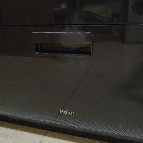 替代定制海尔Haier消毒碗柜90F-12LCS黑色钢化玻璃面板门板柜门