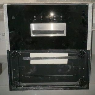 家用容声消毒碗柜配件黑色钢化玻璃面板破损定做金属拉手