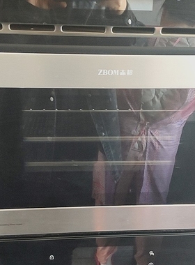 定制志邦电烤箱KWS-B32L01配件黑色钢化玻璃前面板抽屉门板破碎换