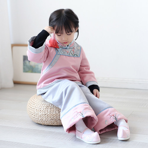 兰花棉袄刺绣棉服下单立减20