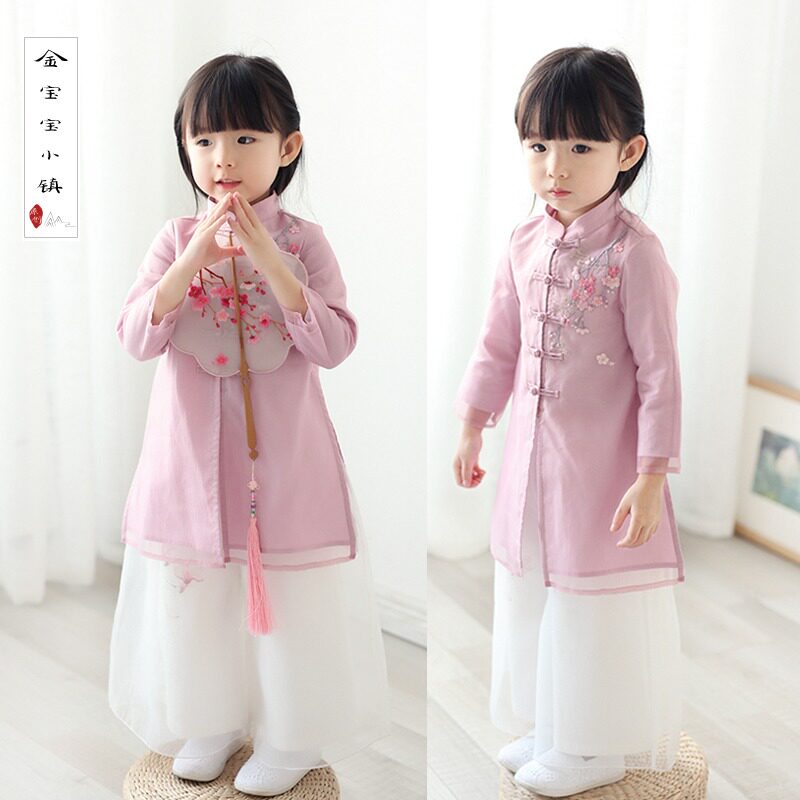中长款外套汉服中国风