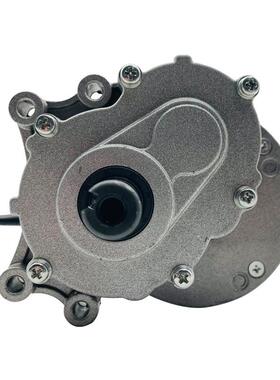 羚鹰MY1016Z永磁直流有刷低速二级减速电动车电机24V250W轮椅电机