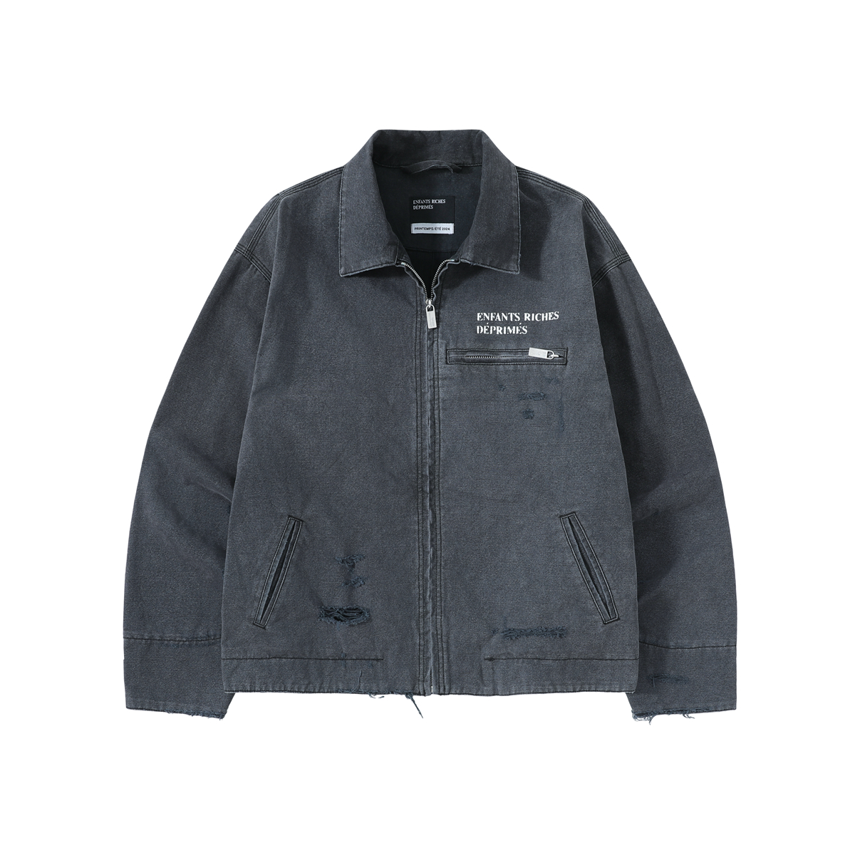 ERD水洗破坏底特律工装夹克