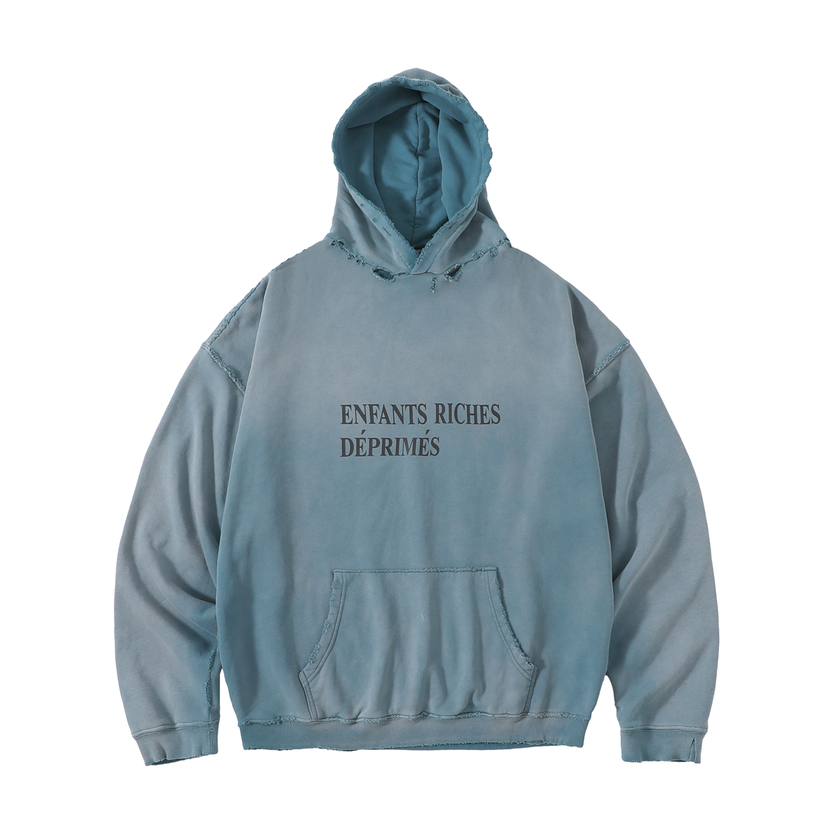 咆哮的小眼睛水洗做旧卫衣