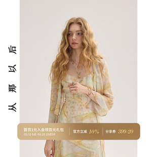 从那以后海岛度假风罩衫配连衣裙外搭高级感小外套防晒上衣女夏季