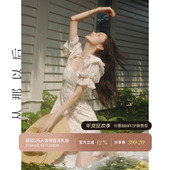 新款 从那以后法式 碎花裙子仙女风连衣裙高级感气质茶歇长裙女夏季