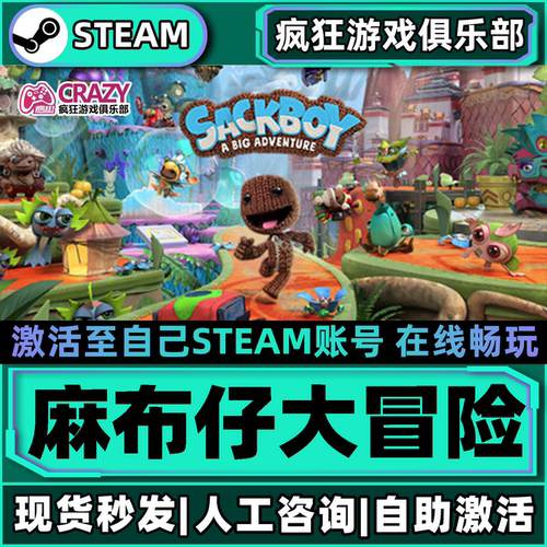 Steam麻布仔大冒险激活自己库里