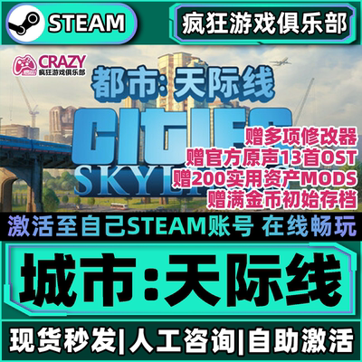 城市天际线CitiesSkylines游戏