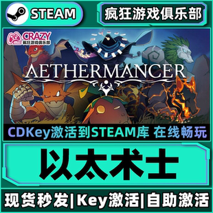 Steam正版以太术士 激活码CDKey入库Aethermancer 全DLC策略游戏