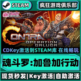 Steam正版魂斗罗加鲁加行动 激活码CDKey入库 全DLC动作街机游戏