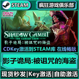 Steam正版影子诡局:被诅咒的海盗 激活码CDKey入库 全DLC策略游戏