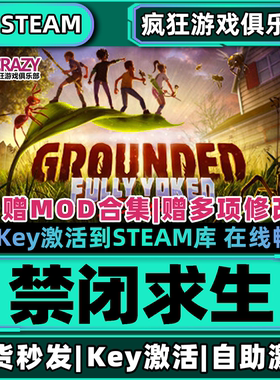 Steam正版禁闭求生 激活码CDKey入库 Grounded 全DLC开放世界游戏