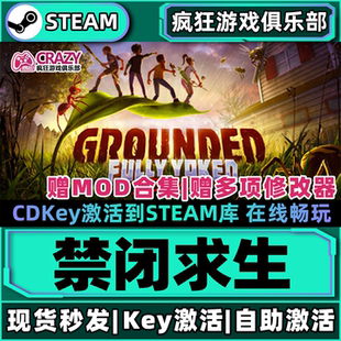 Steam正版禁闭求生 激活码CDKey入库 Grounded 全DLC开放世界游戏