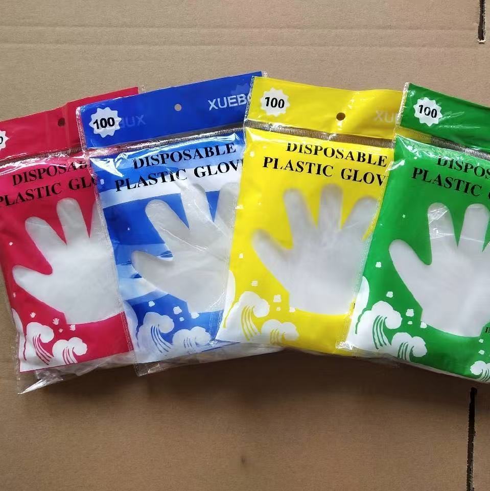 耐用手套PE餐饮一次性塑料手套家用清洁食品级防护手套透明防油