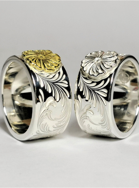 菊地健纯银复刻工作室戒指