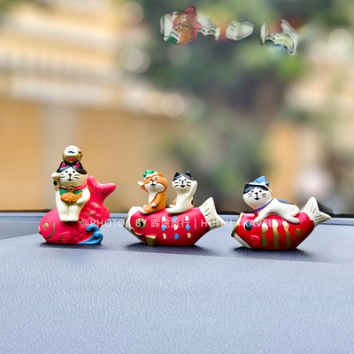 年年有余大富大贵高级感内饰品