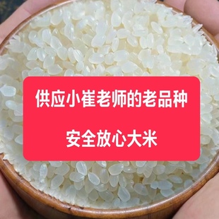 非转基因大米自留种梗米5斤熬米汤油太极米浆补津液供应小崔老师