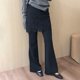 子2026春季 新款 韩版 话里设计感蕾丝屁帘裤 百搭显瘦叠穿休闲长裤 女
