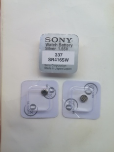 索尼原装337/SR416SW石英手表电池最小女生女士小表使用纽扣电子
