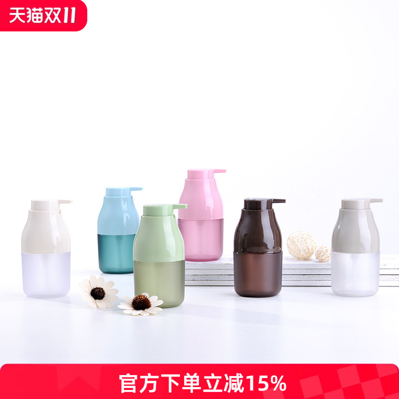 OKA日式慕斯泡沫瓶 洗发水洗手液分装瓶 网红按压式洗面奶起泡瓶