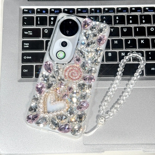 适用于vivoS30pro手机壳S20女款S19pro防摔X300带钻x200Ultra创意时尚水钻X100pro外壳Y300pro+保护壳V60pro