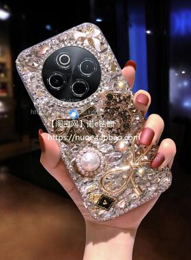 适用vivoY300pro手机壳X200S奢华x100spro女款精孔摄像头精品x100sultra满钻硅胶软壳防摔包边x100pro保护套
